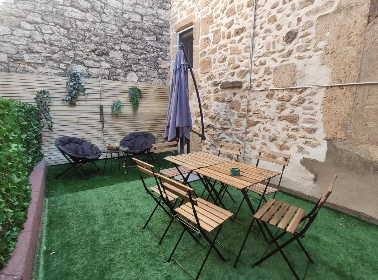 Chez Leon - Clim' & Patio - Appart Loupian Centre ภายนอก รูปภาพ